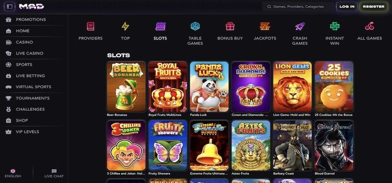 Madcasino app - Découvrez les Promotions Incroyables du Mad Casino pour les Joueurs Français